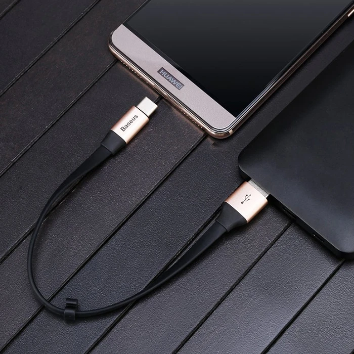 کابل تبدیل USB به USB-C بیسوس مدل CATMBJ-BV3 طول 0.23 متر