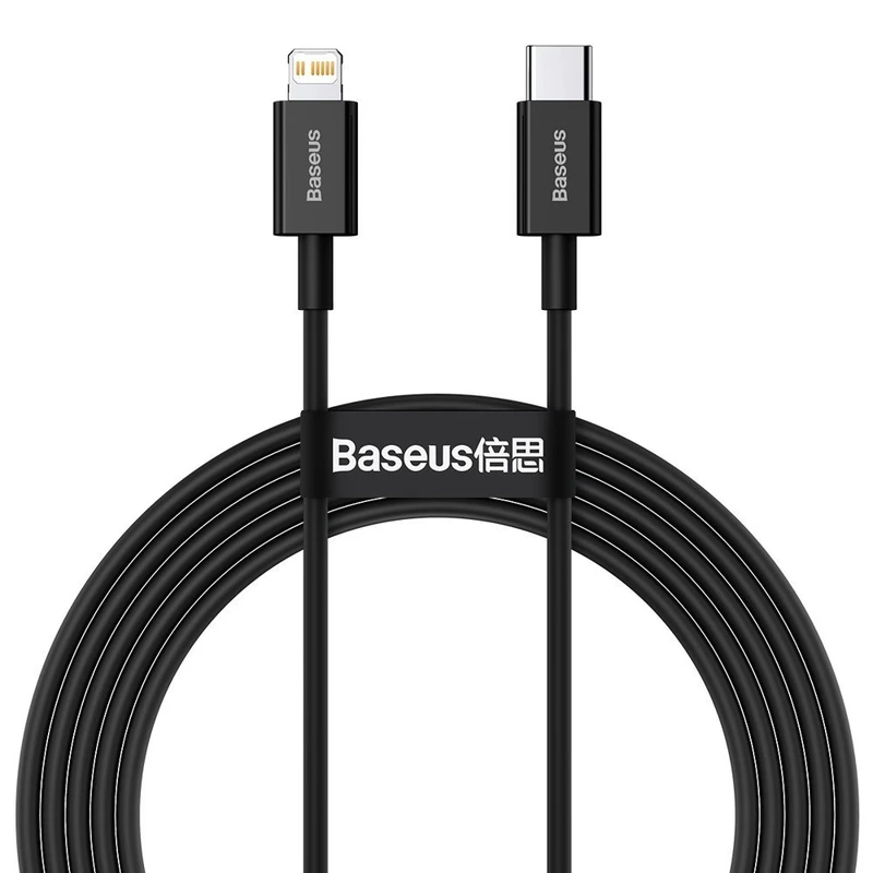 کابل تبدیل USB-C به لایتنینگ بیسوس مدل CATLYS-A01 طول 1 متر