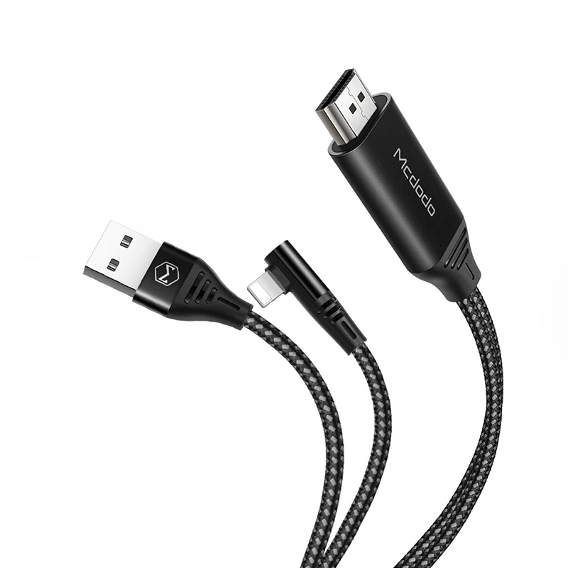 کابل تبدیل لایتنینگ به HDMI/USB مک دودو مدل CA-6400 طول 2 متر