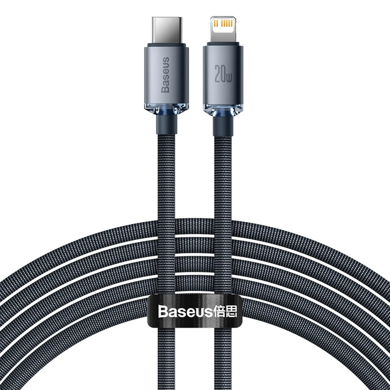 کابل تبدیل USB-C به لایتنینگ بیسوس مدل CAJY000301 طول 2 متر