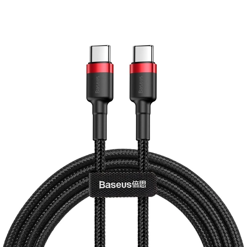 کابل تبدیل USB-C به USB-C بیسوس مدل CATKLF-G09 طول 1 متر